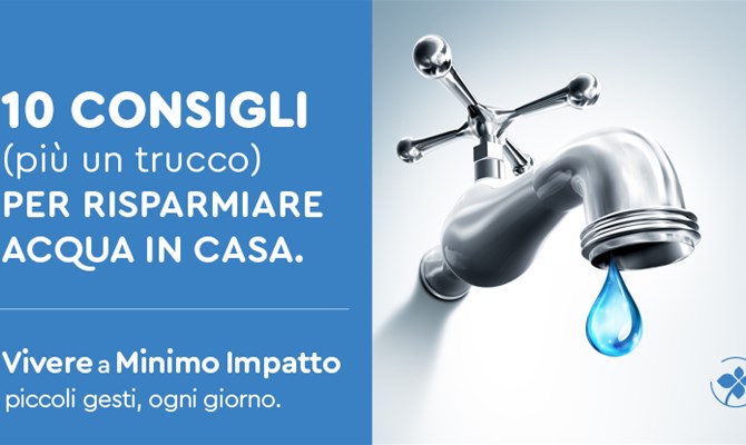 L’acqua: non è un bene infinito! Ecco alcuni consigli per imparare a non sprecarla.